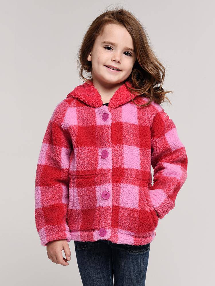 Obermeyer Girls' Avenger Fleece Jacket - Saint Bernard