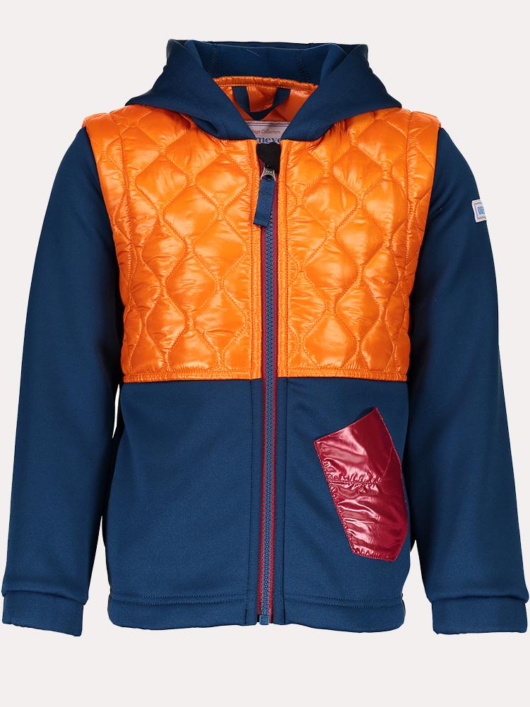 Obermeyer Little Kid's Hayden Hybrid Fleece Jacket - Saint Bernard