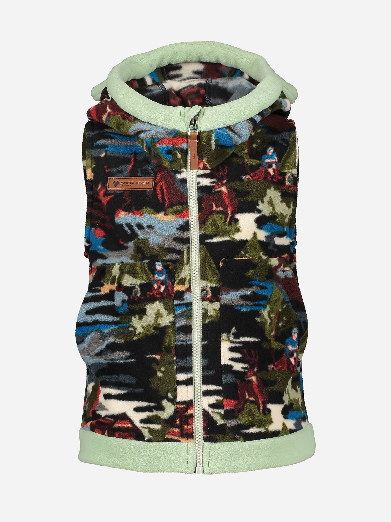 Obermeyer Kids' Logan Fleece Vest - Saint Bernard