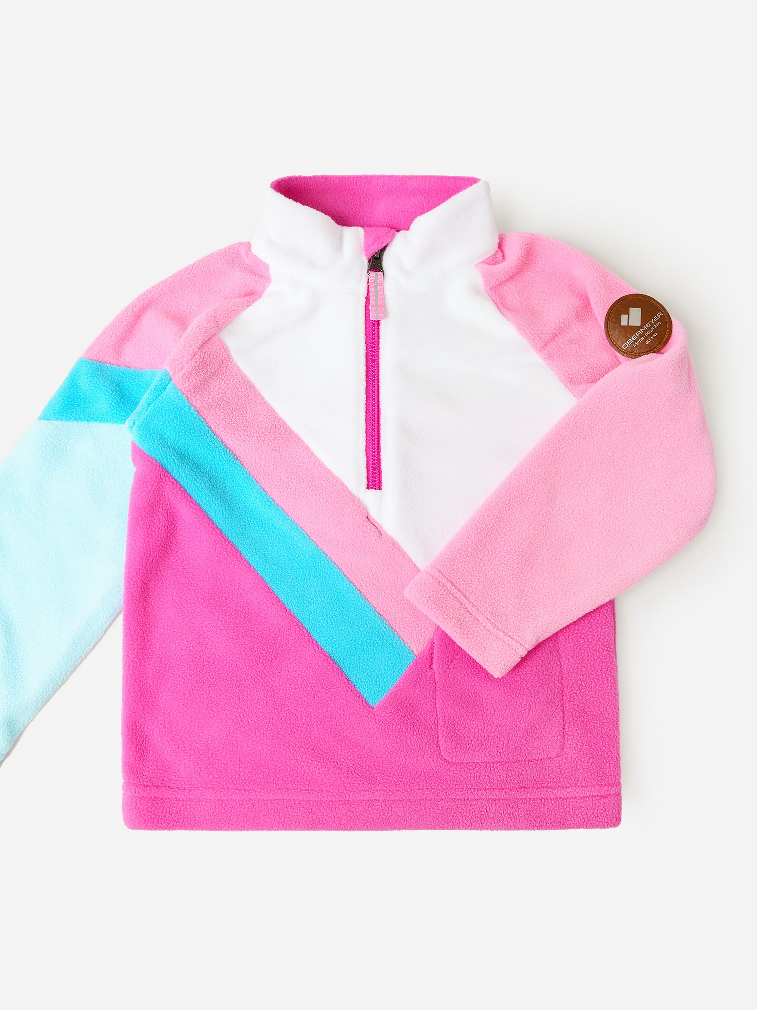 Obermeyer Kids' Morgan Fleece Top - Saint Bernard