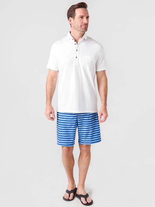 Southern Tide Men's Ocean Stripe Swim Trunk