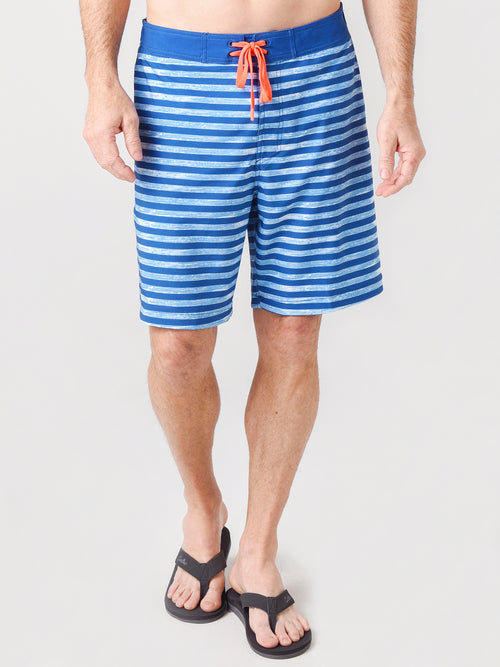 Southern Tide Men's Ocean Stripe Swim Trunk