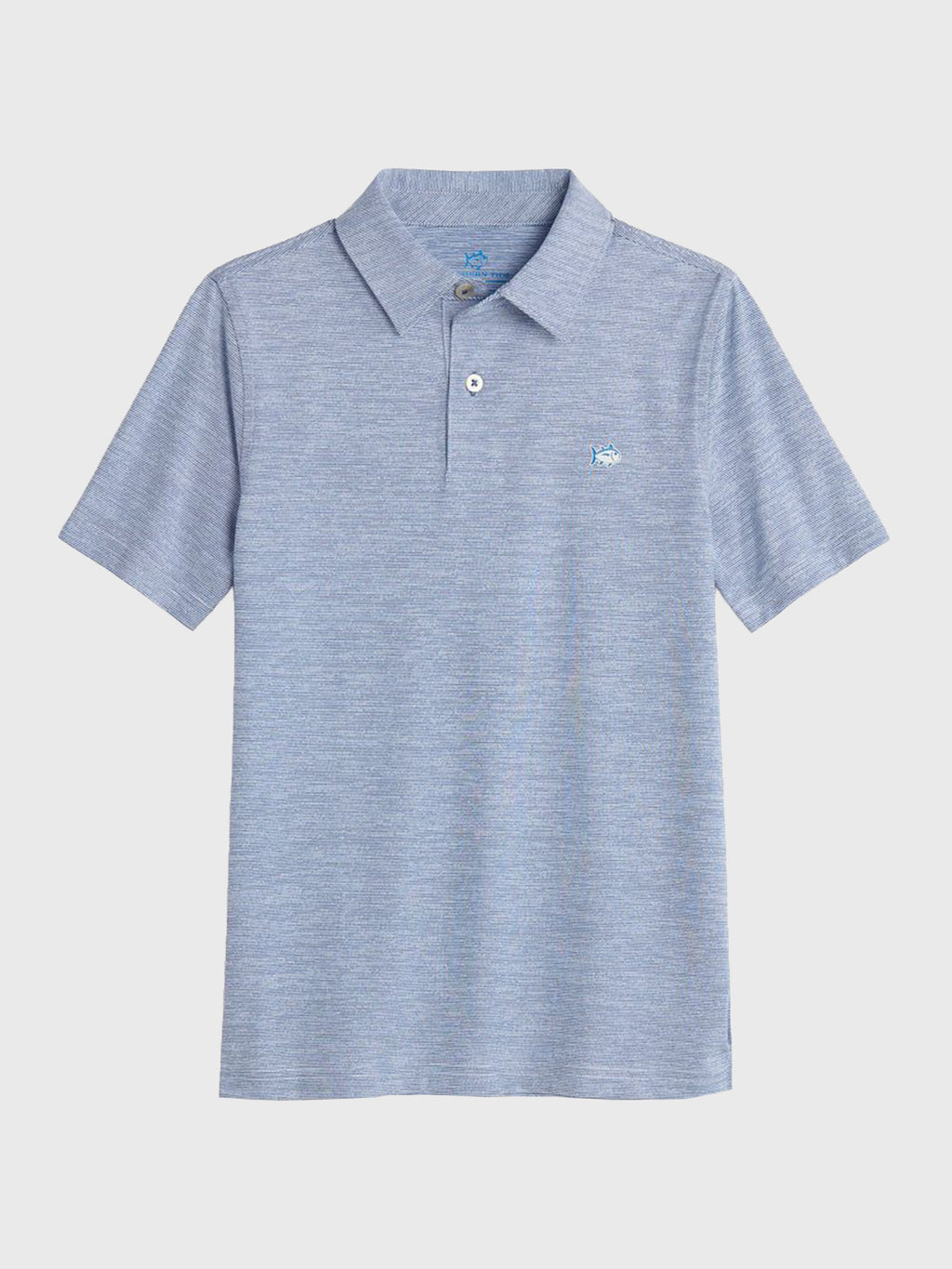 Southern Tide Boys' Driver Spacedye Performance Polo Shirt - Saint Bernard