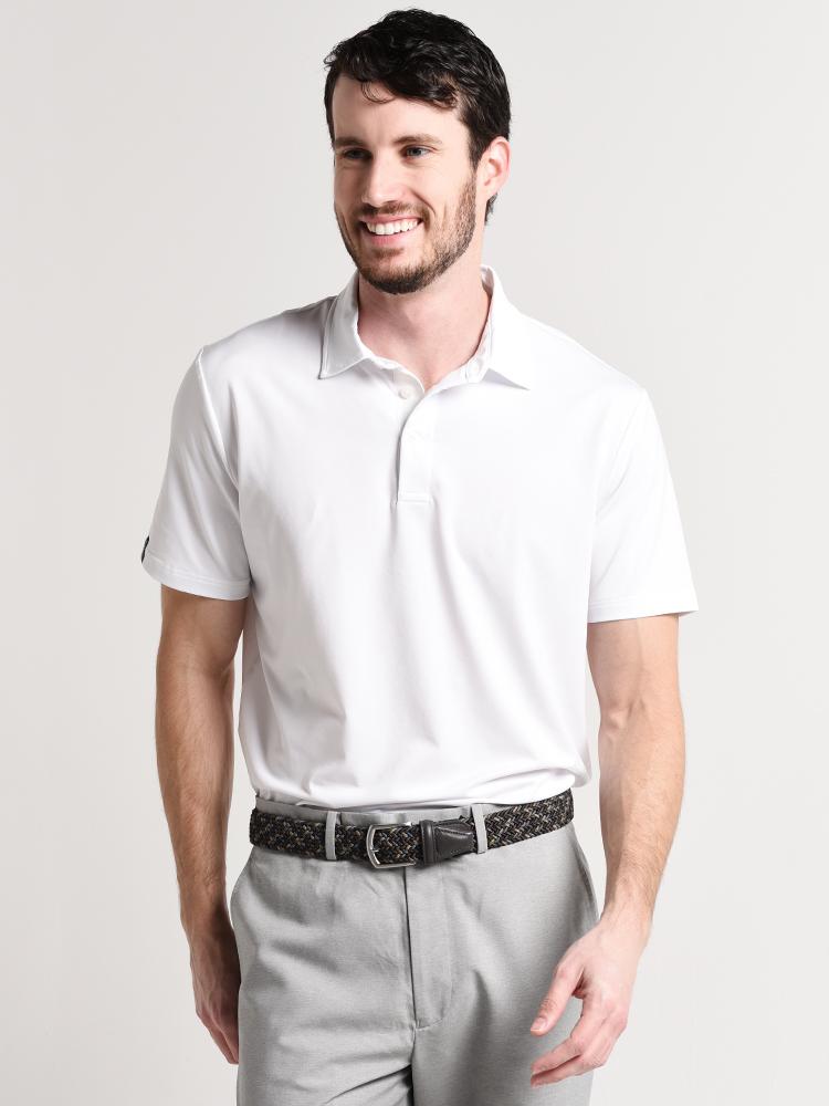 RLX Lightweight Airflow Jersey Short Sleeve Cutsew Collar - Saint Bernard