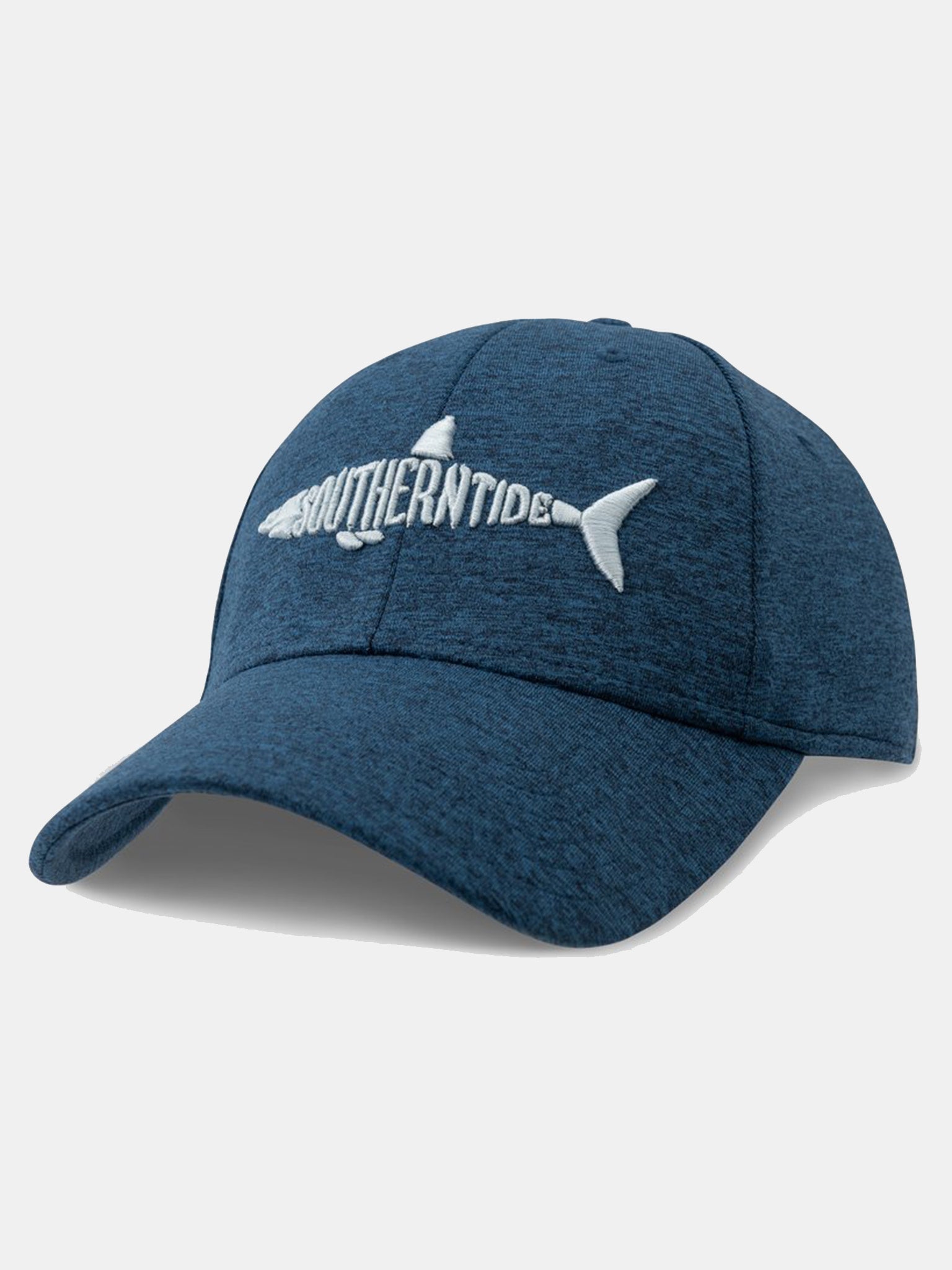 Southern Tide Men's El Tiburon Heather Performance Snapback Hat - Saint Bernard