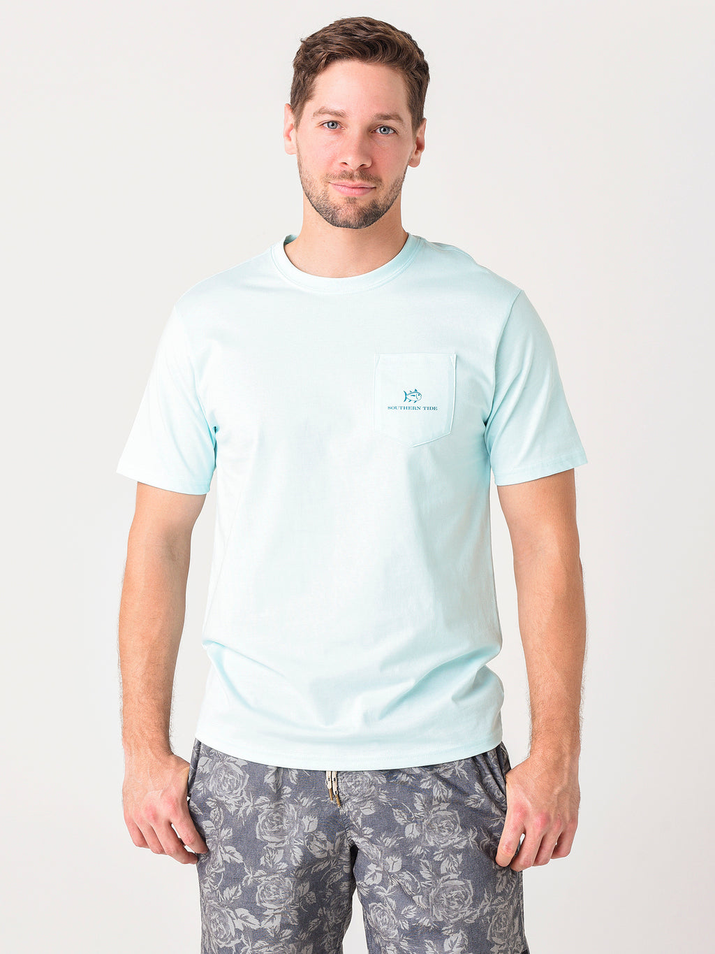 Southern Tide Men's Catamaran Sunset T-Shirt - Saint Bernard