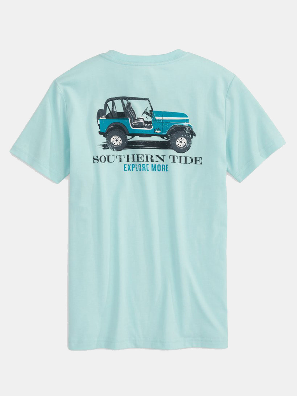 Southern Tide Boys’ Explore More T-Shirt - Saint Bernard