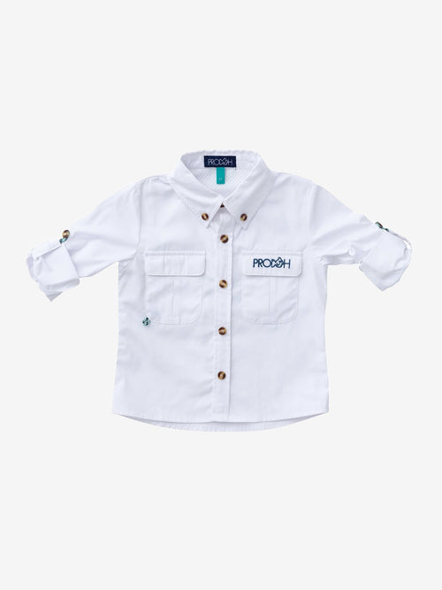Prodoh Boys’ Solid Fishing Shirt