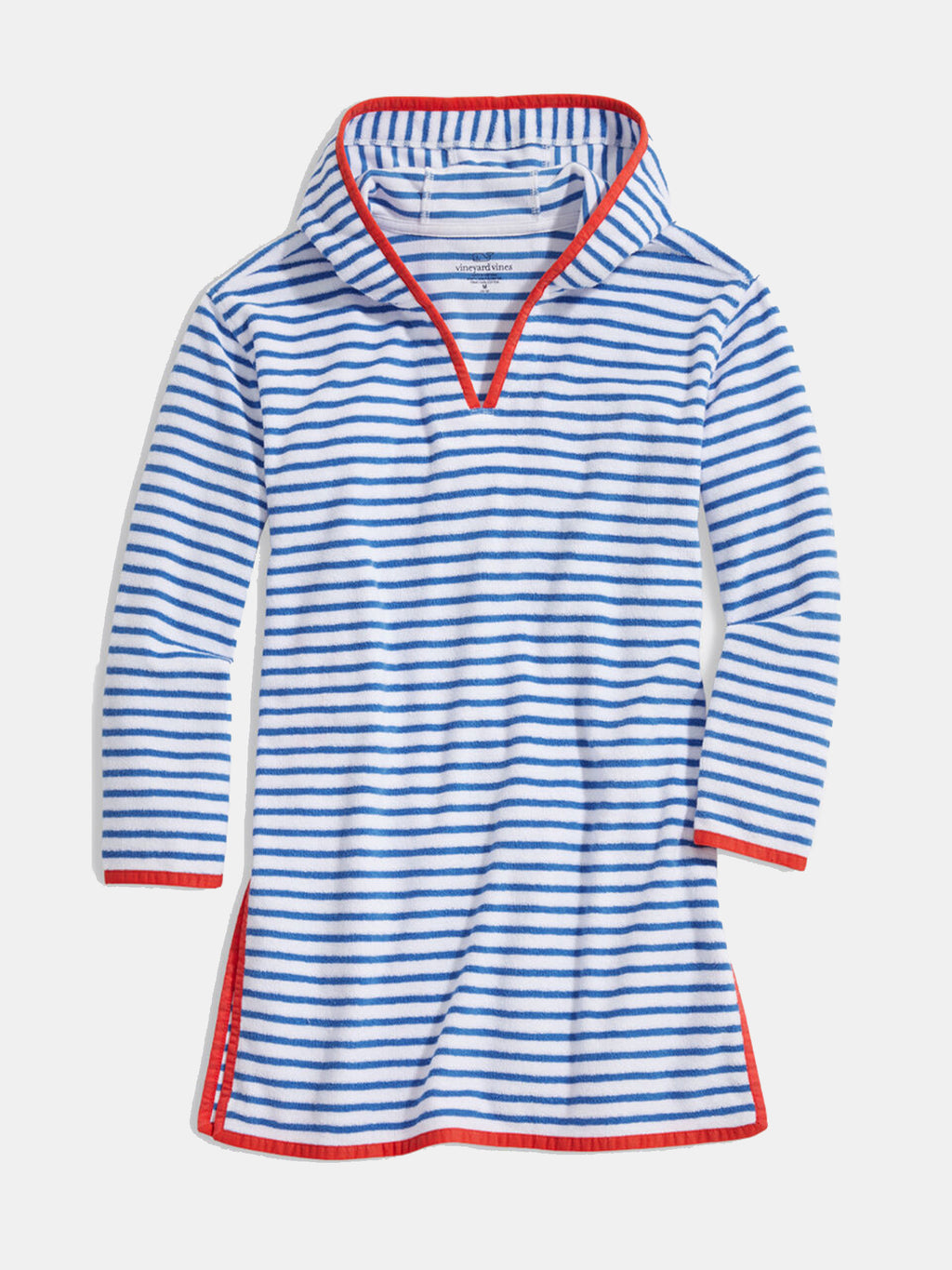 Vineyard Vines Girls' Hoodie Terry Cover-Up - Saint Bernard