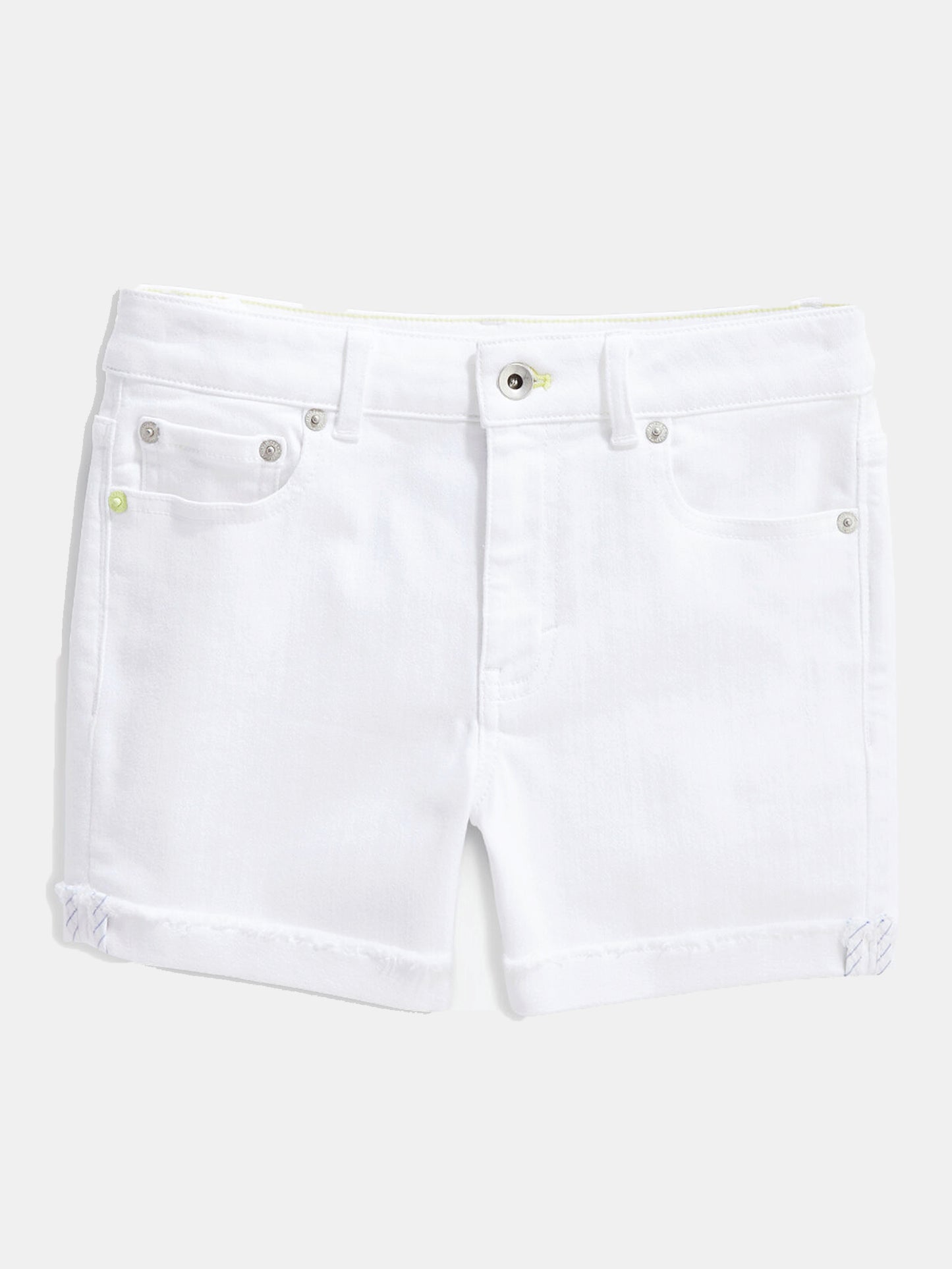 Vineyard Vines Girls' Raw Hem Denim Short - Saint Bernard