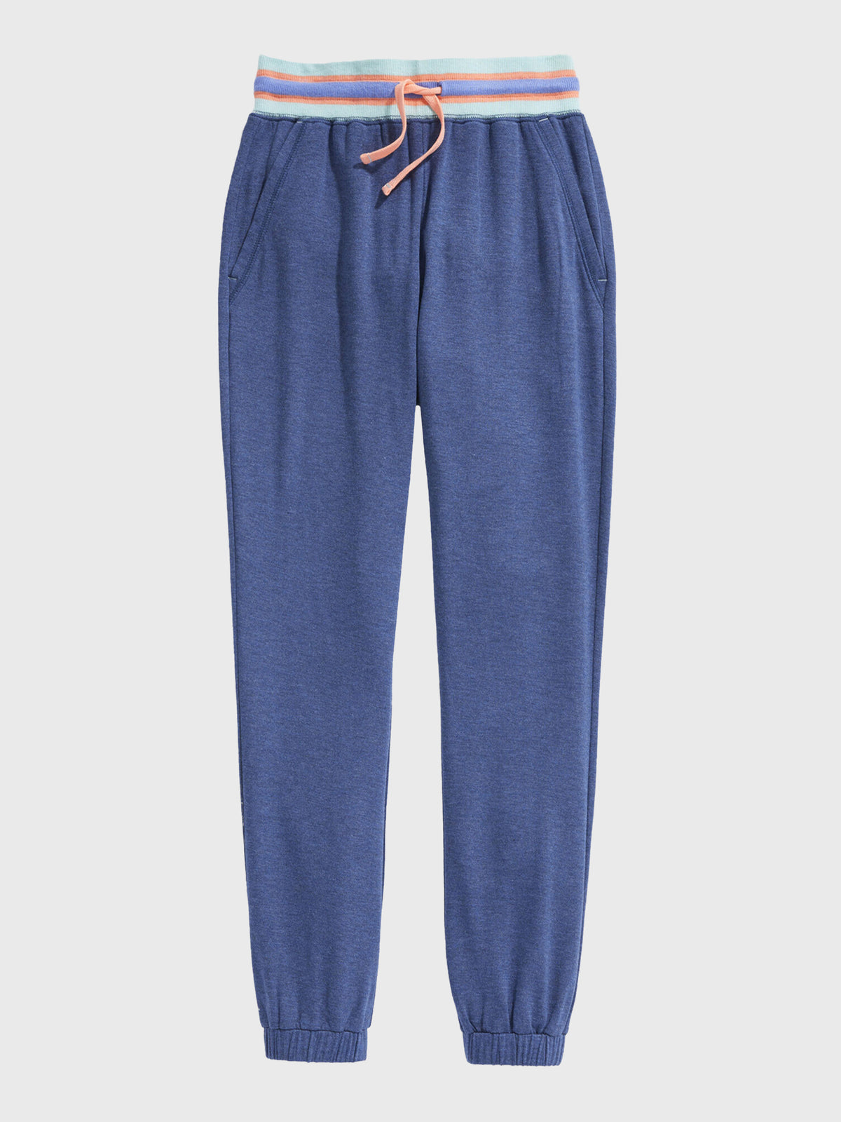 Vineyard Vines Girls' Stripe Waistband Jogger - Saint Bernard