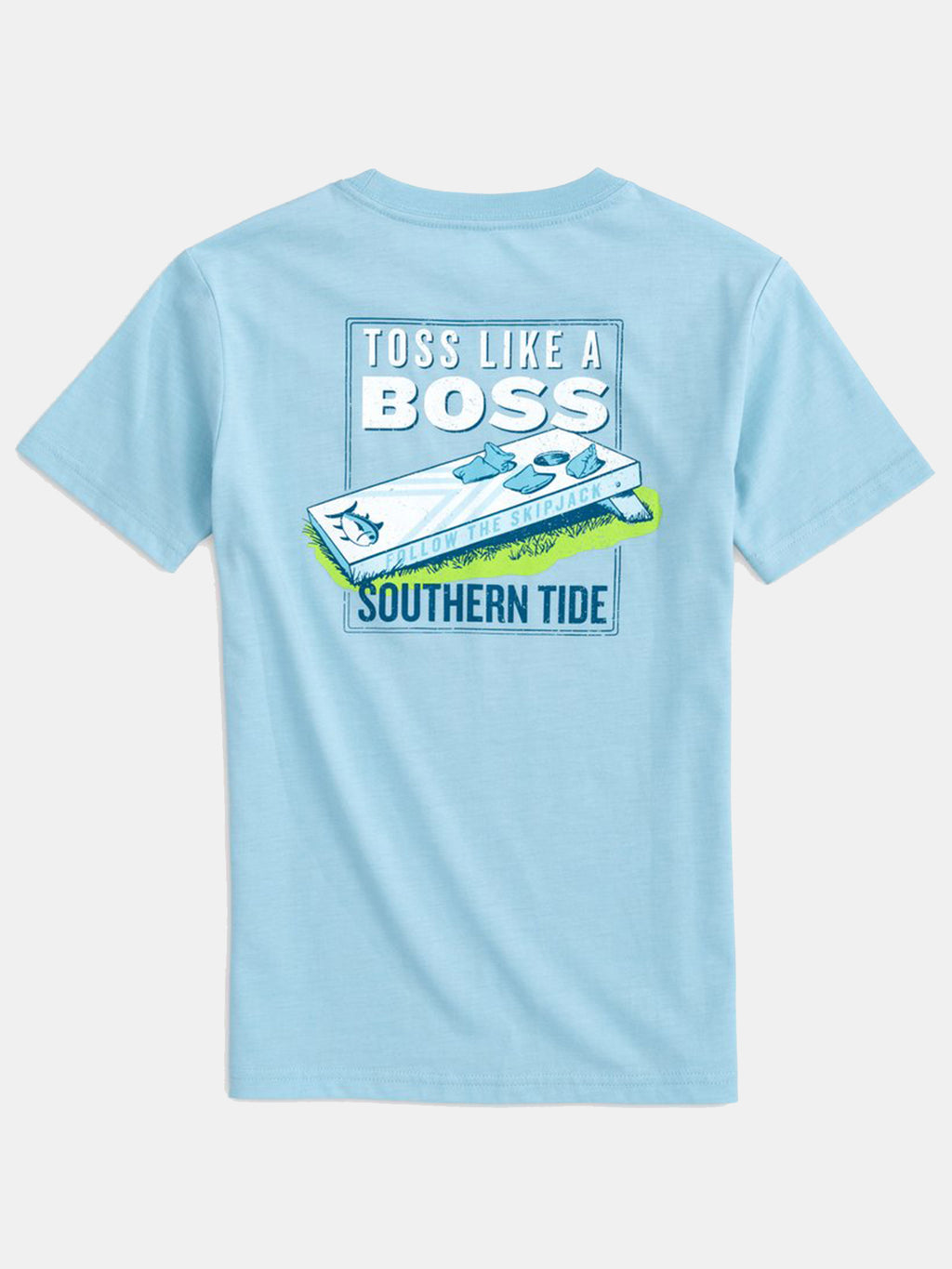 Southern Tide Boys’ Toss Like a Boss T-Shirt - Saint Bernard