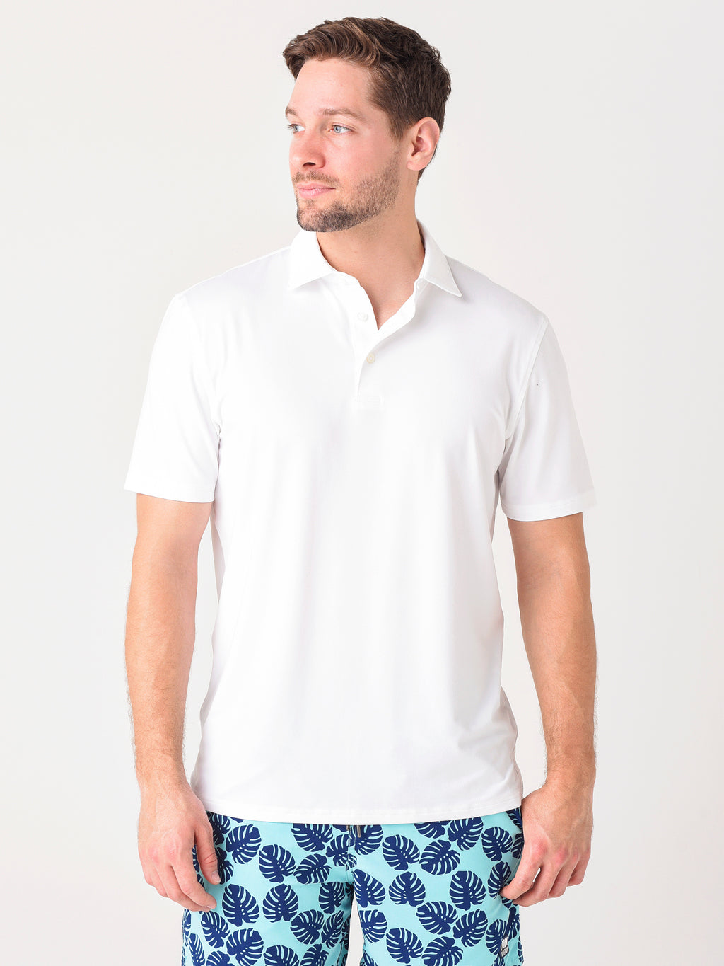Southern Tide Men's Ryder Performance Polo - Saint Bernard
