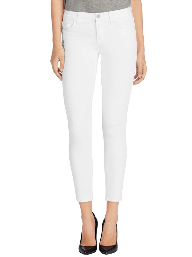 J Brand Mid Rise 11 In Skinny Leg Jean - Saint Bernard