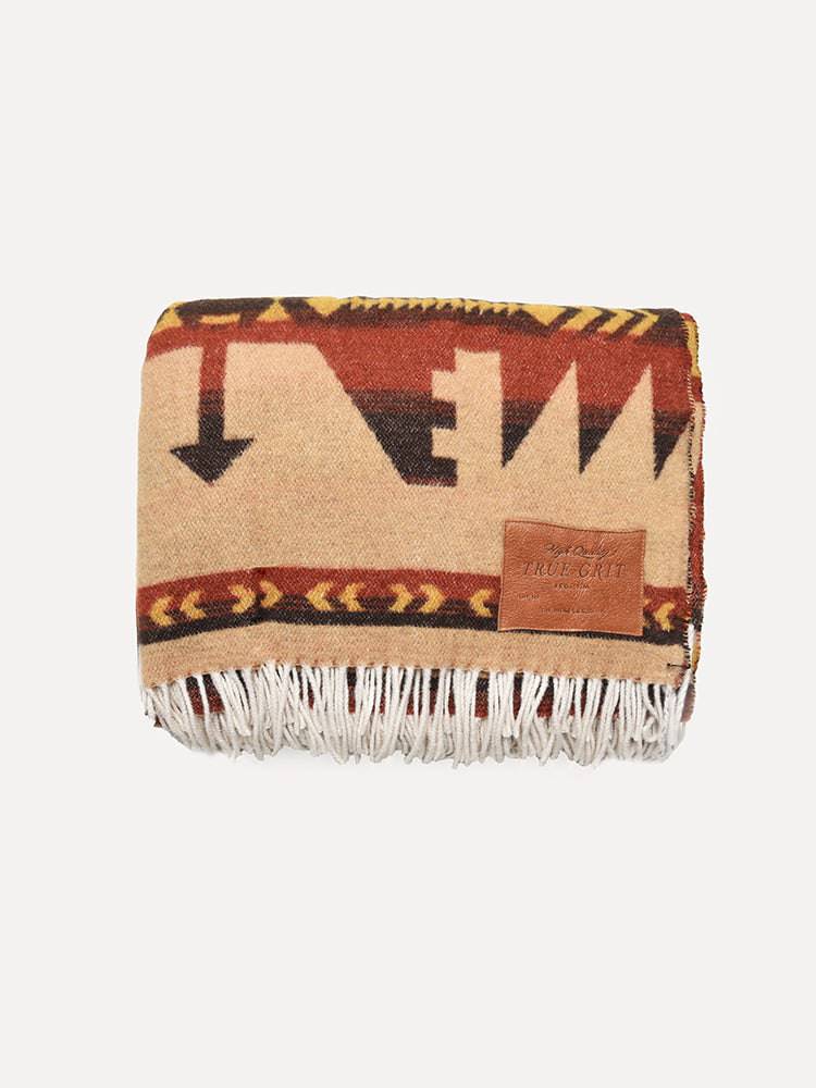 True Grit Tribal Fringes Blanket - Saint Bernard