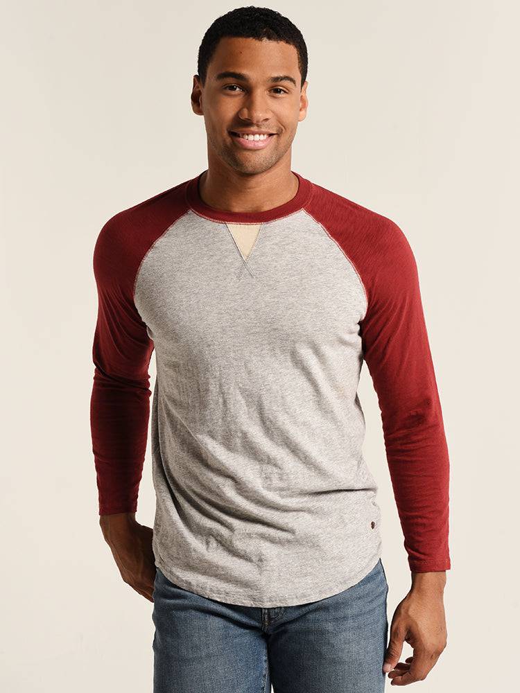 True Grit Vintage Raglan T-Shirt - Saint Bernard