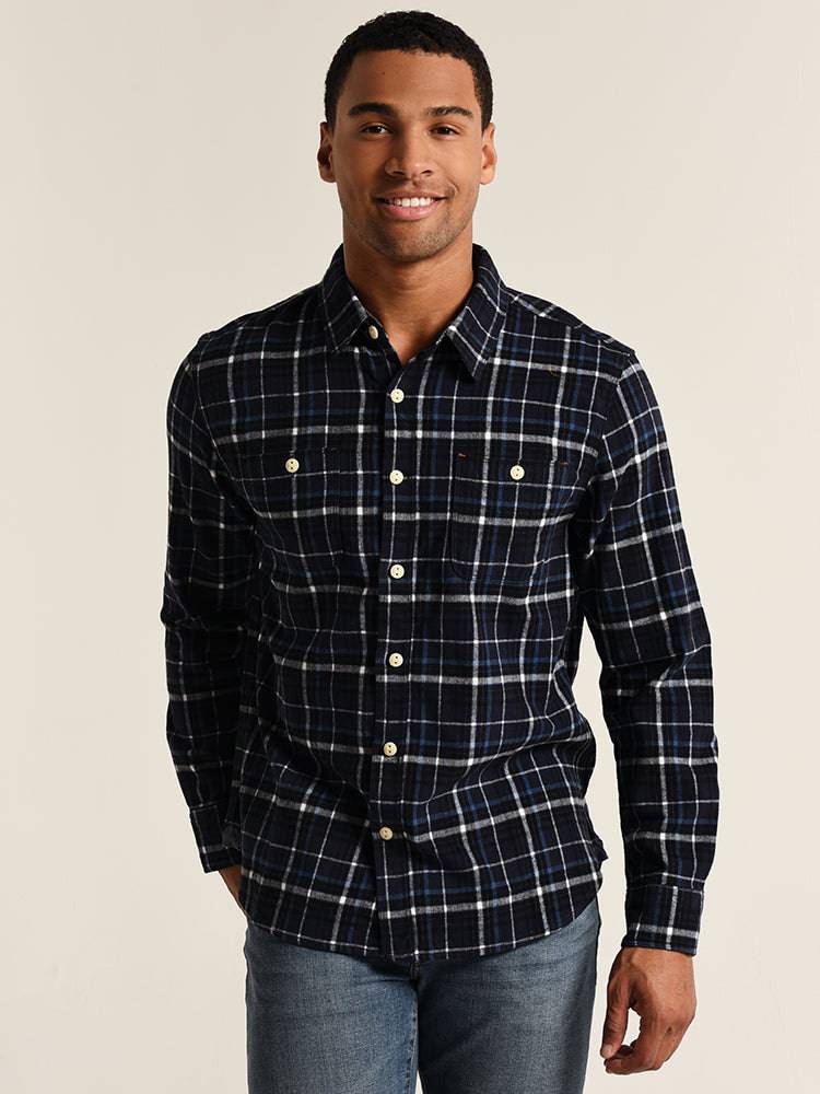 True Grit Canyon Two Pocket Long Sleeve Shirt - Saint Bernard