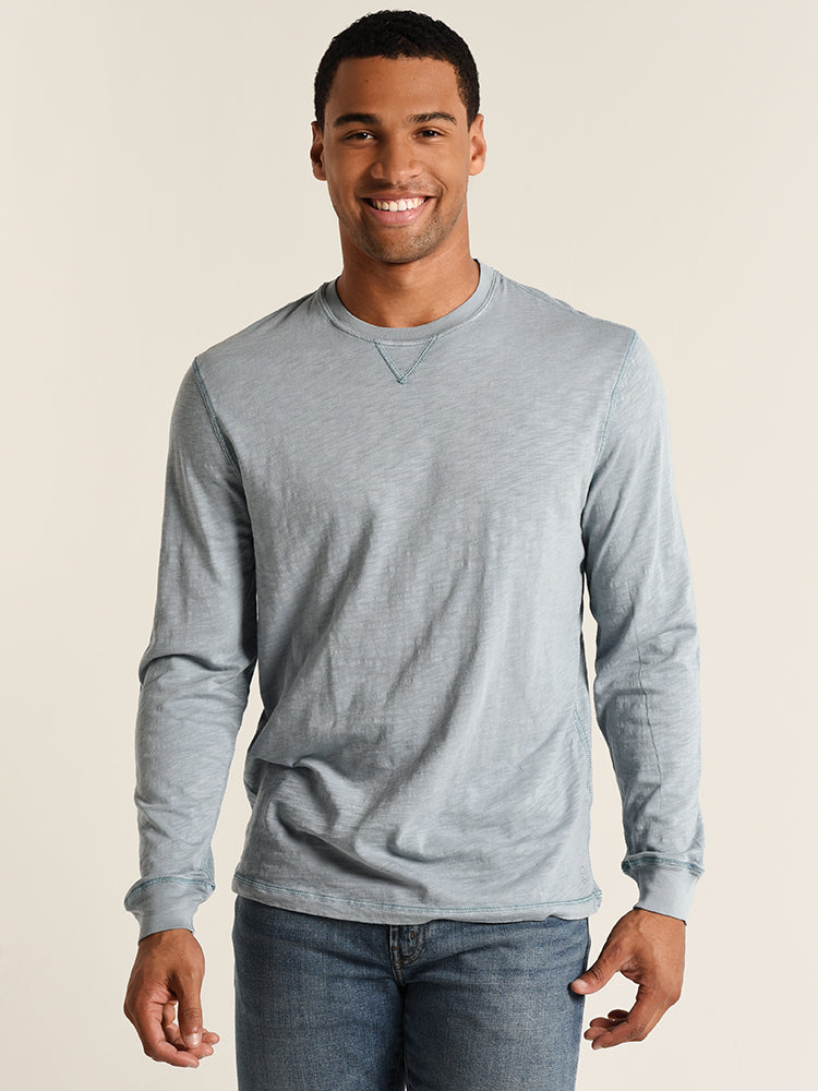 True Grit Heritage Slub Long Sleeve T-Shirt - Saint Bernard