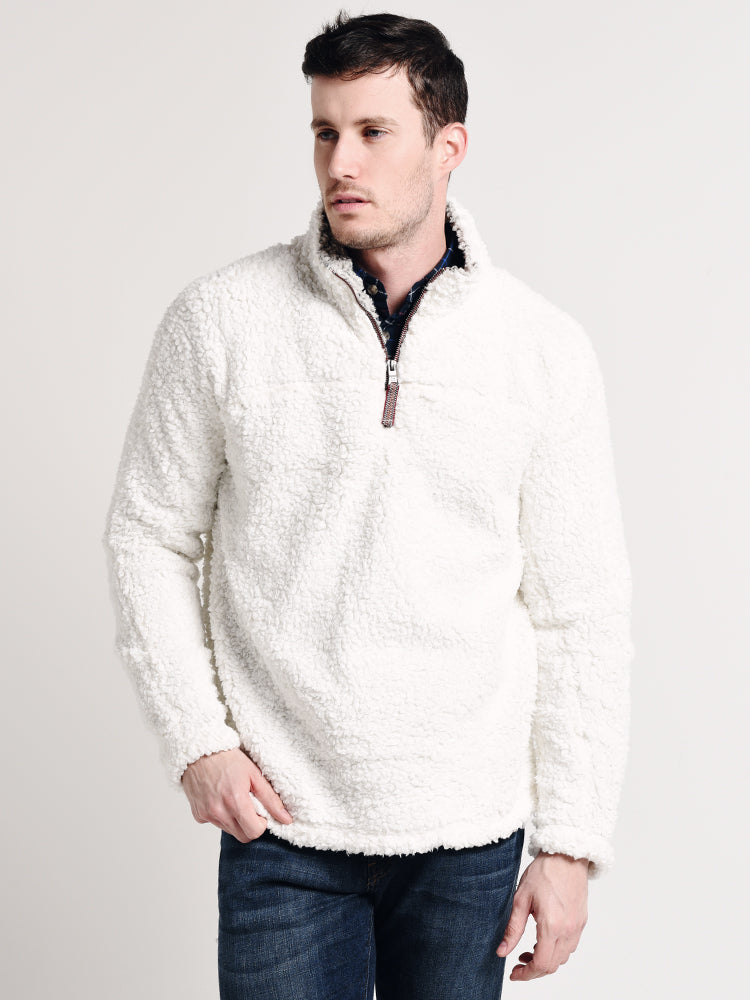 True Grit Men's Frosty Tipped Pile Pullover