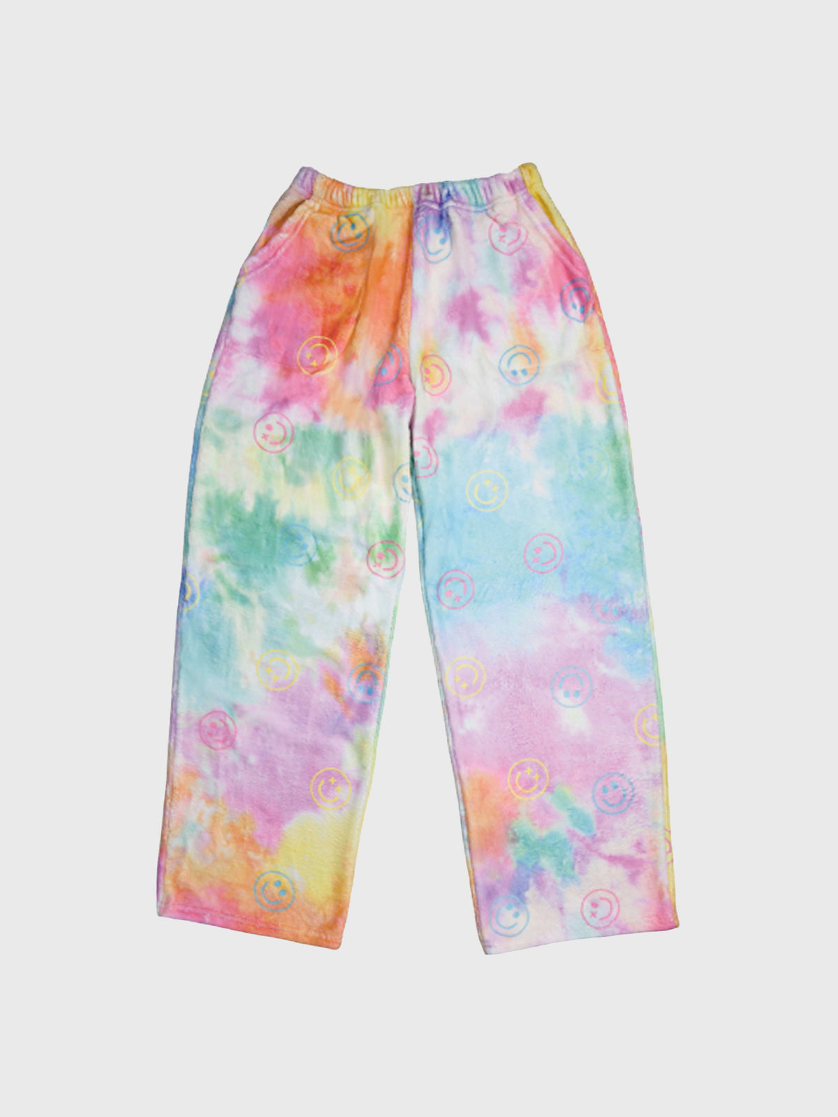 Iscream Girls' Cotton Candy Plush Pants - Saint Bernard