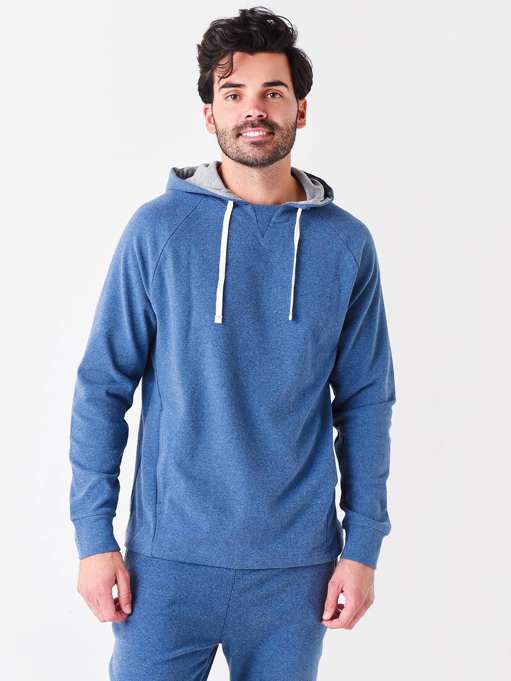 Southern Tide Men's Ryker Heathered Hoodie - Saint Bernard