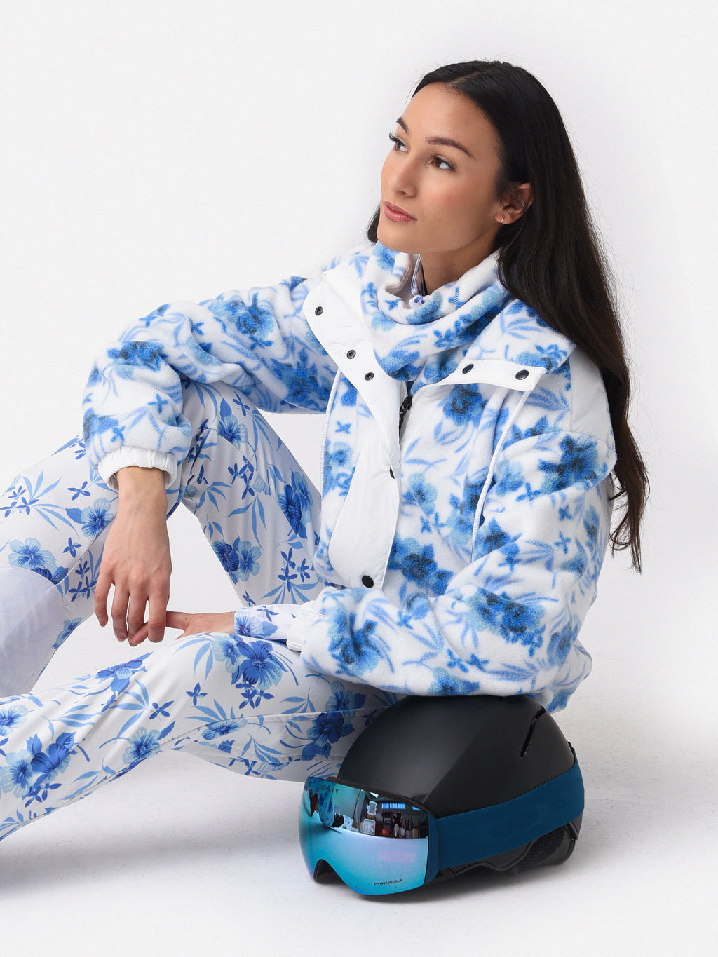 Bogner Fire + Ice X LoveShackFancy Women's Ninetta Fleece Jacket - Saint Bernard