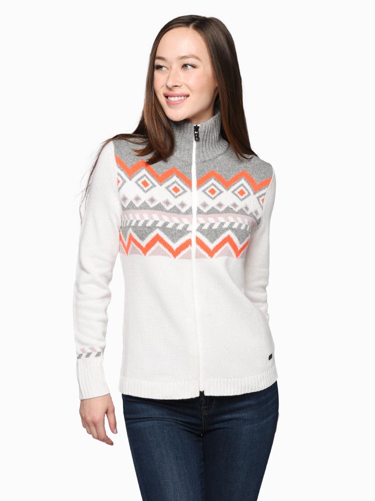 Bogner Fire + Ice Corinn Knit Jacket - Saint Bernard