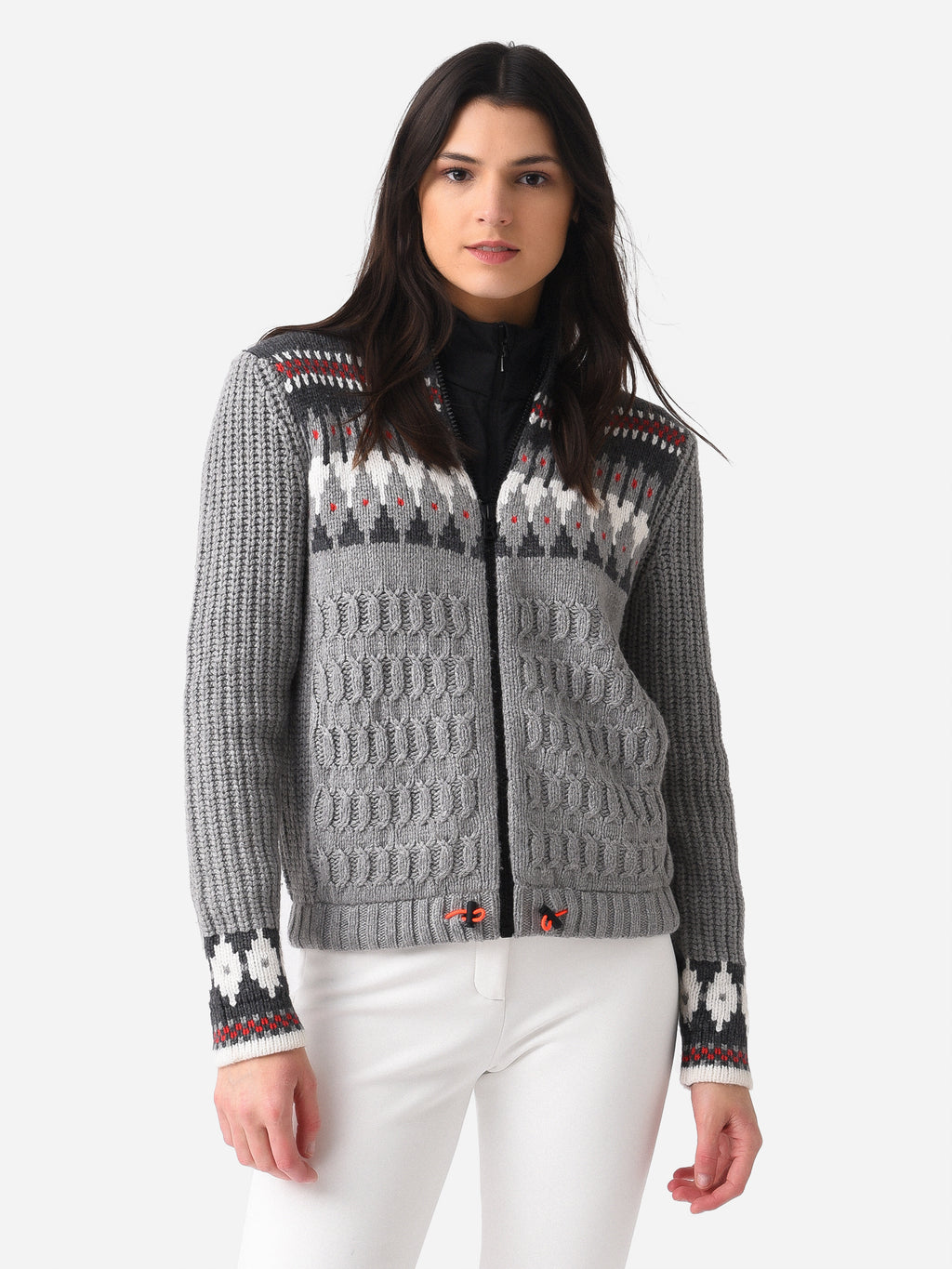 Bogner Fire + Ice Women's Juliet Knitted Jacket - Saint Bernard