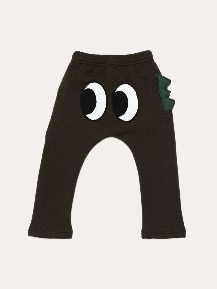 Doe A Dear Elastic Waist Eyes with Fin Pant - Saint Bernard
