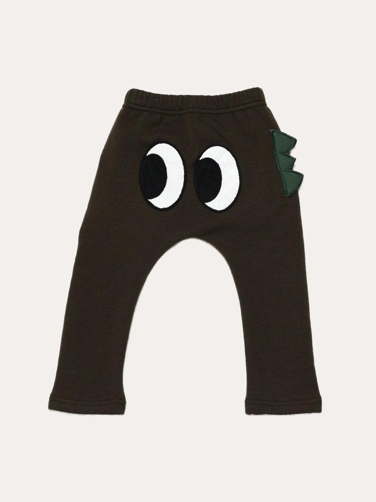 Doe A Dear Elastic Waist Eyes with Fin Pant - Saint Bernard