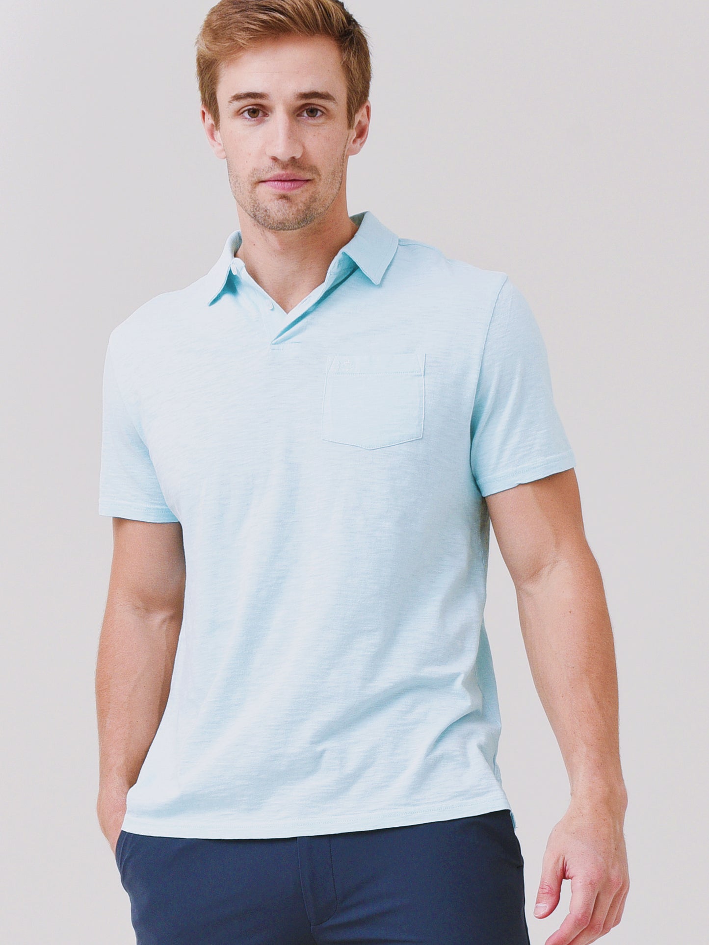 Southern Tide Men's Sun Farer Cotton Polo - Saint Bernard