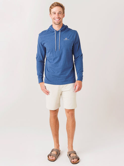 Southern Tide Men's South Shore Sun Farer Long Sleeve Hoodie T-Shirt