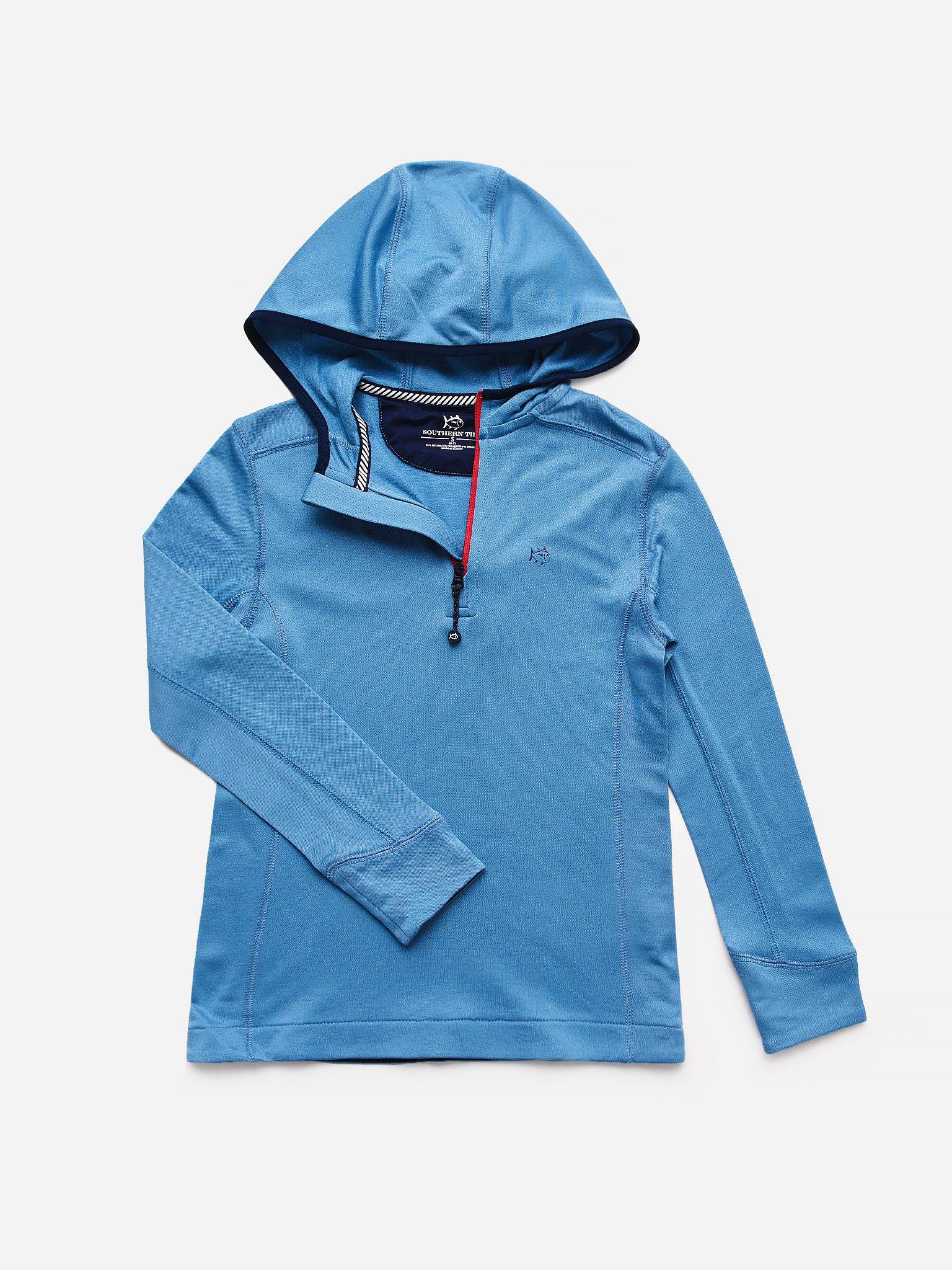 Southern Tide Boys' Lockwood Fleece Performance Hoodie - Saint Bernard