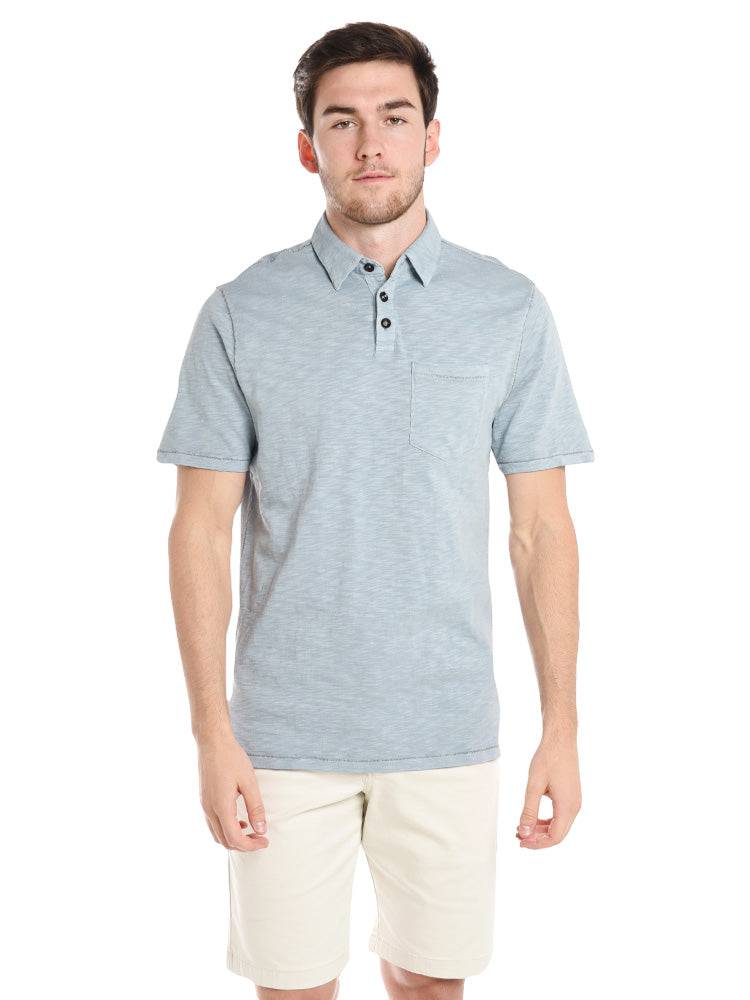 True Grit Heritage Slub Short Sleeve Polo - Saint Bernard