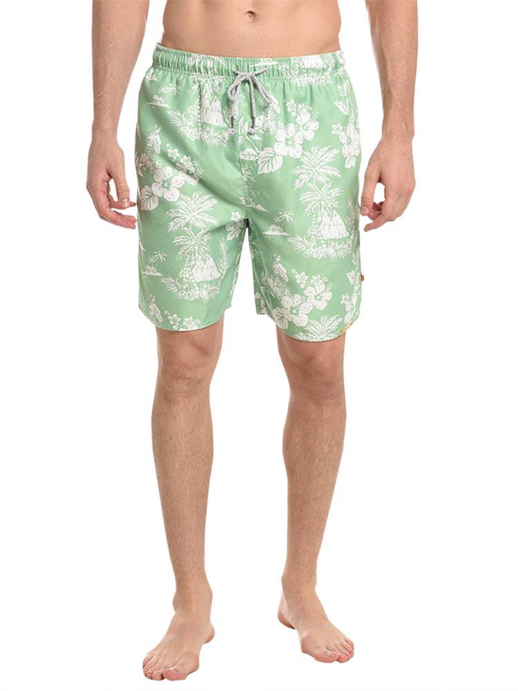 True Grit Waterman Drawstring Board Short Outrigger - Saint Bernard