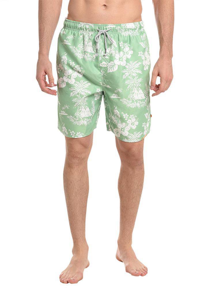 True Grit Waterman Drawstring Board Short Outrigger - Saint Bernard