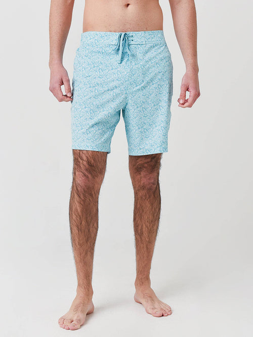 Southern Tide Men's Magnolia Print Swim Short