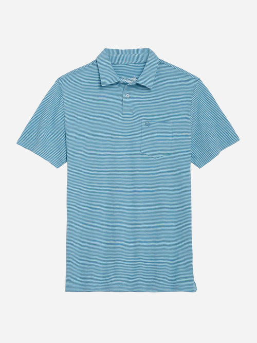 Southern Tide Boys' Pilings Stripe Sun Farer Polo
