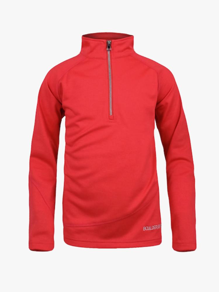 Boulder Gear Girls' Ruby Micro Quarter Zip - Saint Bernard
