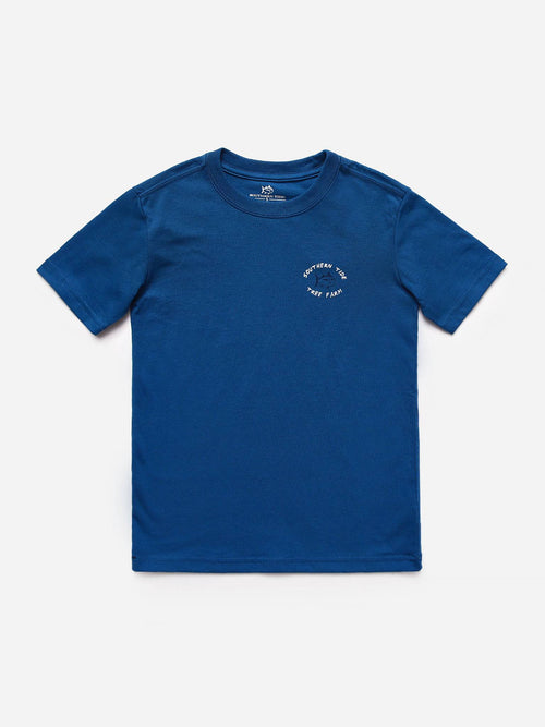 Southern Tide Boys' Skipjacks Tree Farm Tee