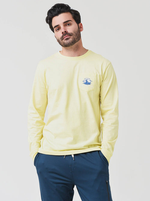 Southern Tide Men's Skipjack Attack Long Sleeve Tee