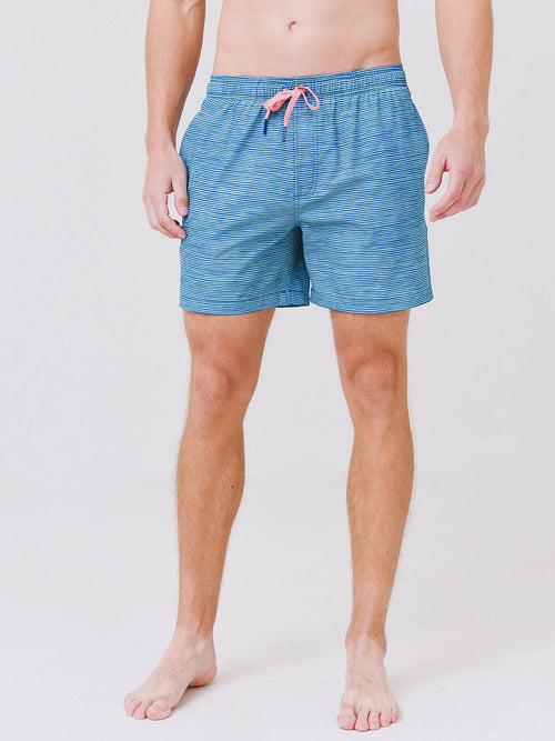 Southern Tide Men's Felton Stripe Swim Trunk