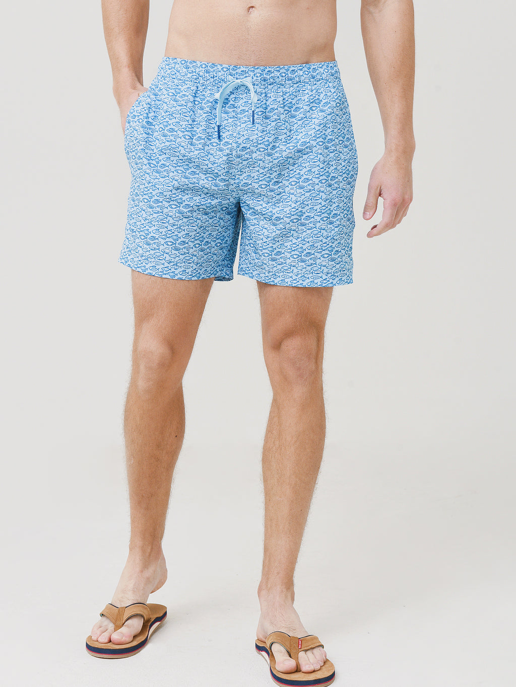 Southern Tide Men's Swim Party Swim Trunk - Saint Bernard