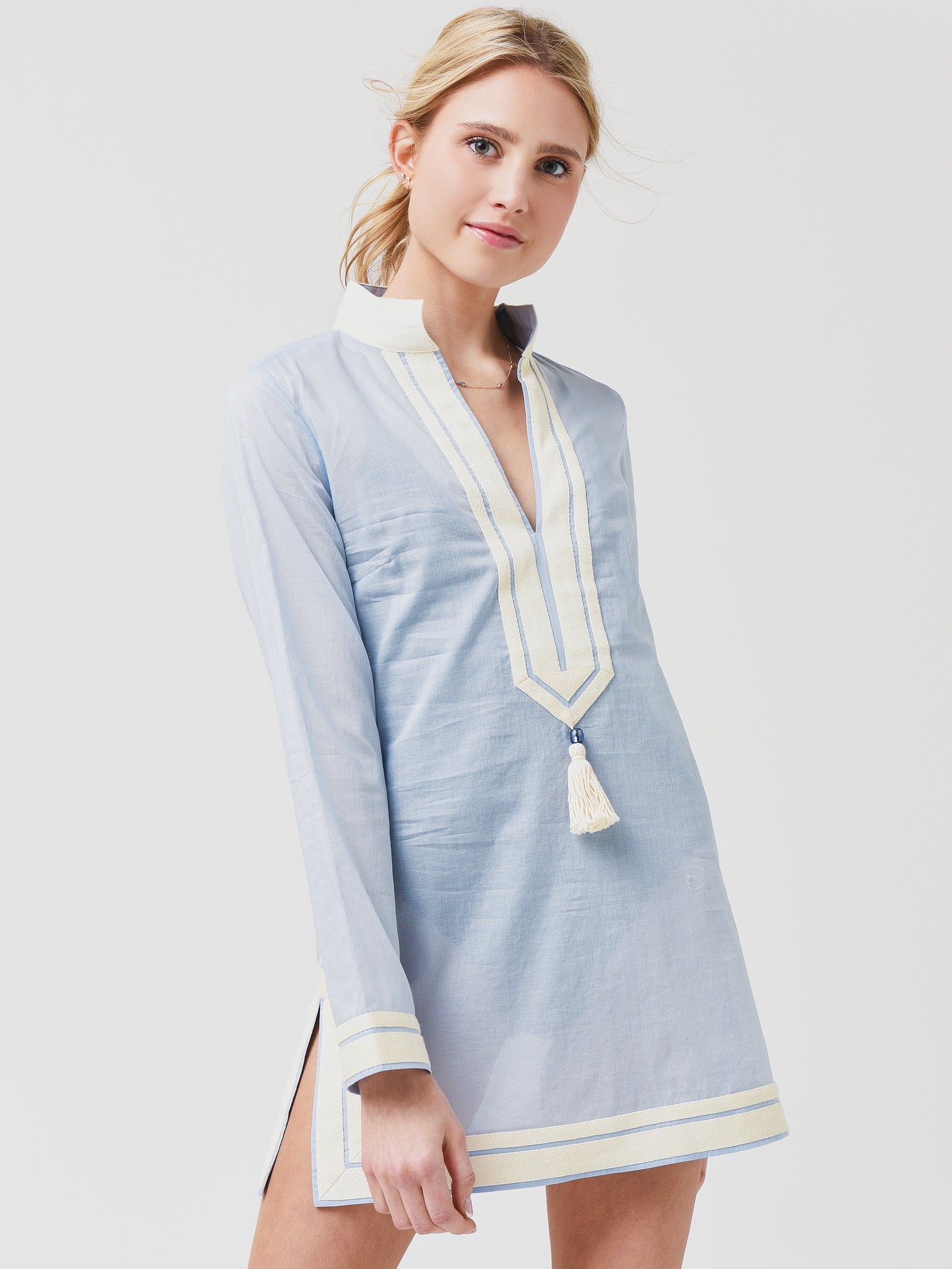 Tory Burch Women's Solid Tory Tunic - Saint Bernard