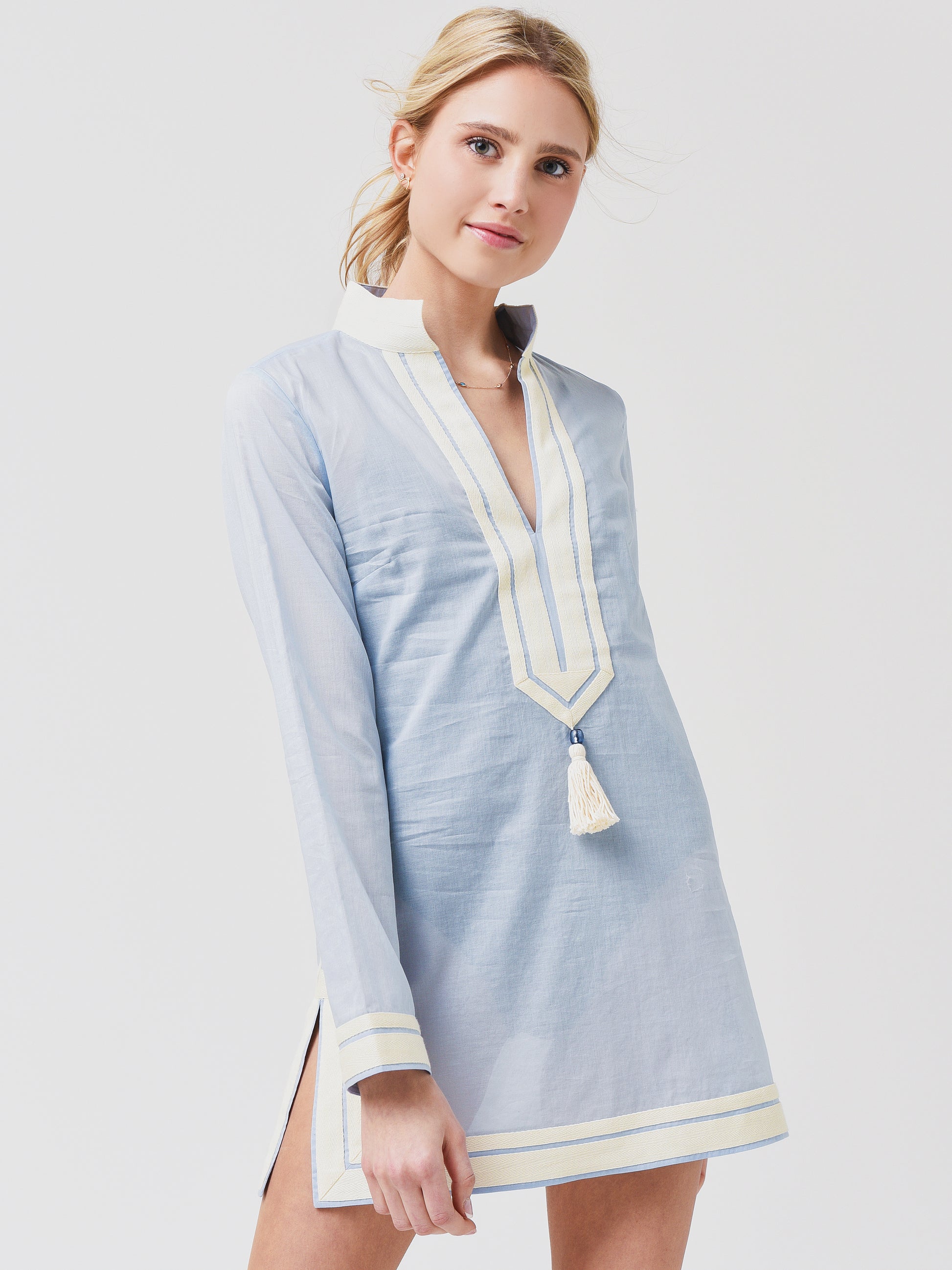 Tory Burch Women's Solid Tory Tunic - Saint Bernard