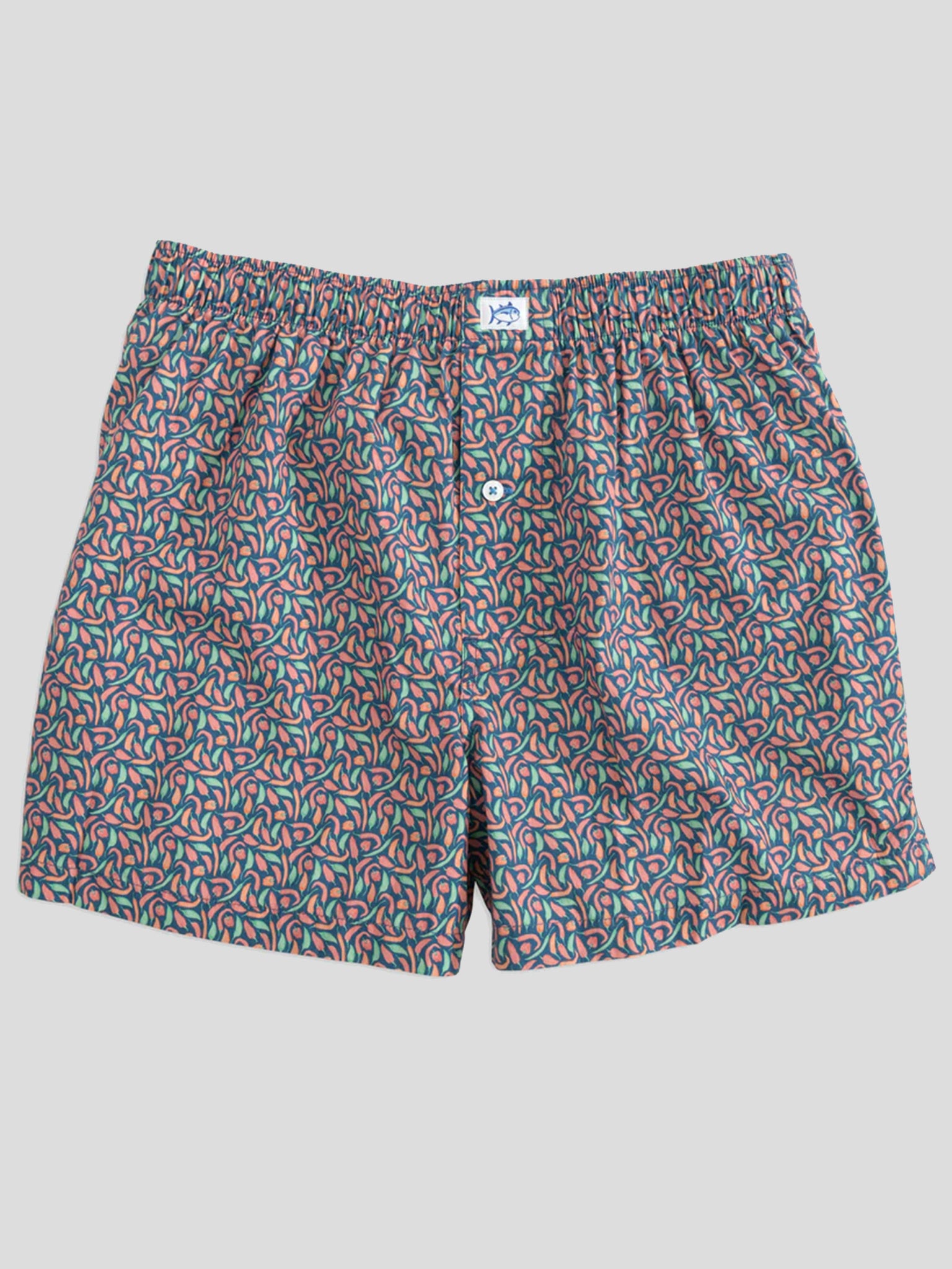 Southern Tide Men's Just Chillin' Boxer Short - Saint Bernard