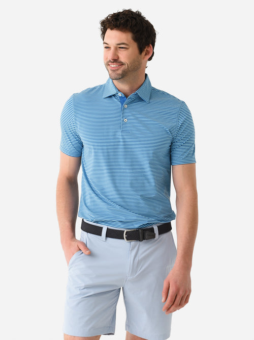 Southern Tide Men's Brrr°-eeze Shores Striped Performance Polo