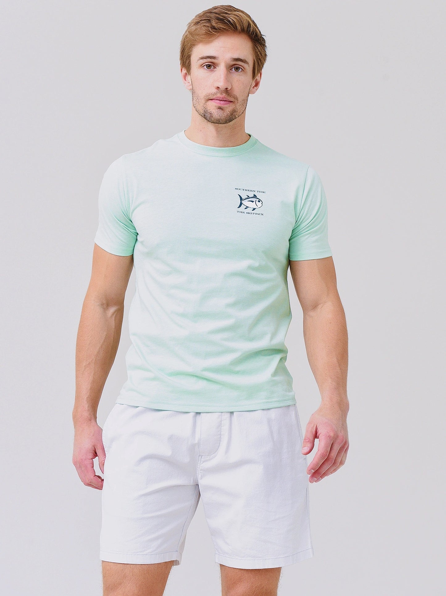 Southern Tide Men's Tailgate Pop-Up Heather T-Shirt