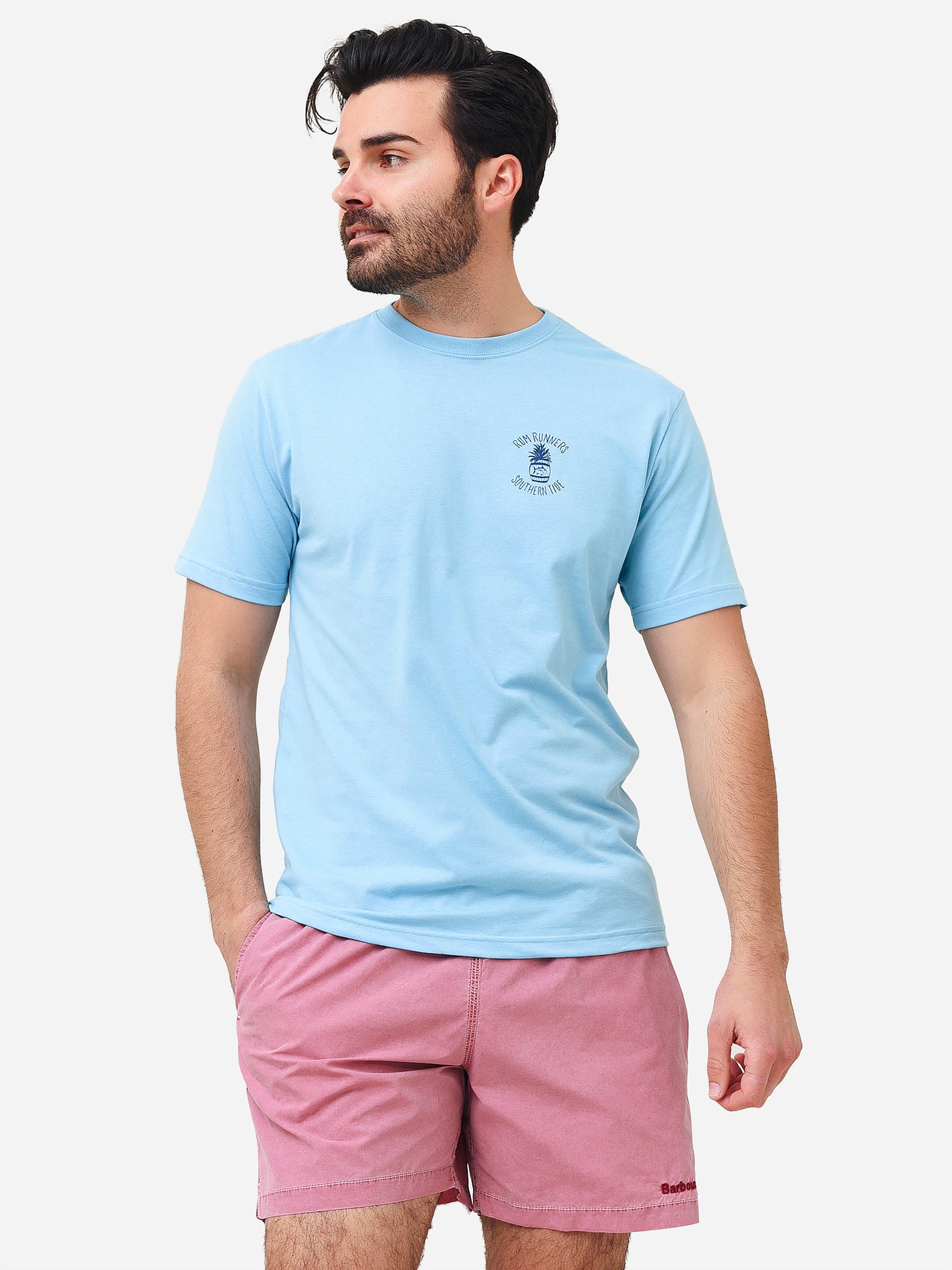Southern Tide Men's Rum Runner Delivery T-Shirt - Saint Bernard