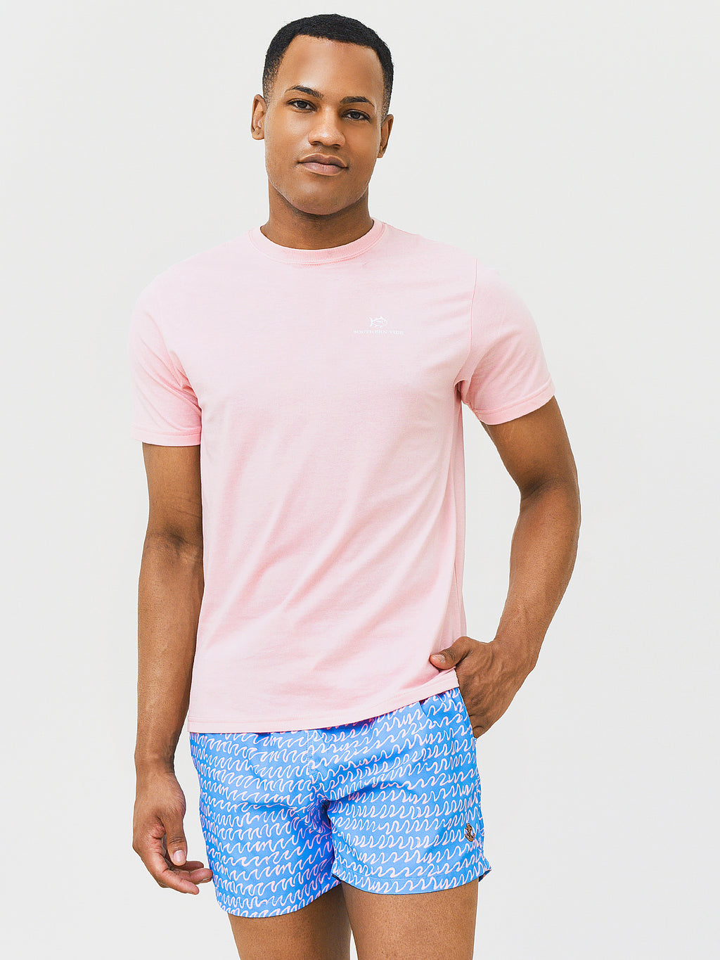 Southern Tide Men's Feeling Crabby Tee - Saint Bernard